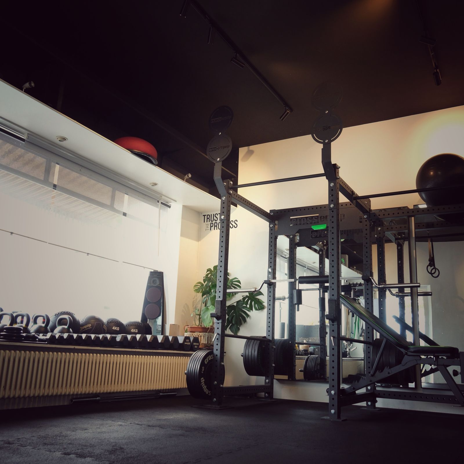 Personal training area